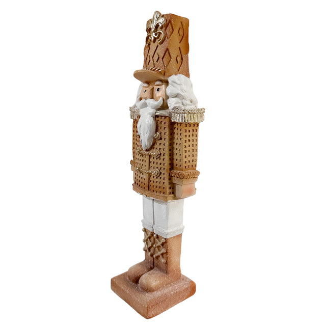 Saldado Quebra Nozes Cookies Gingerbread em Resina - 27CM - Casa de Paetê