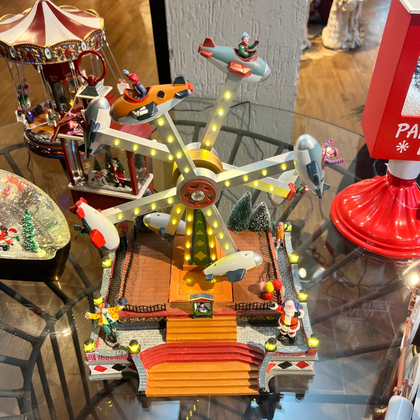 Cenário Vila Roda Gigante de Avião Dublo