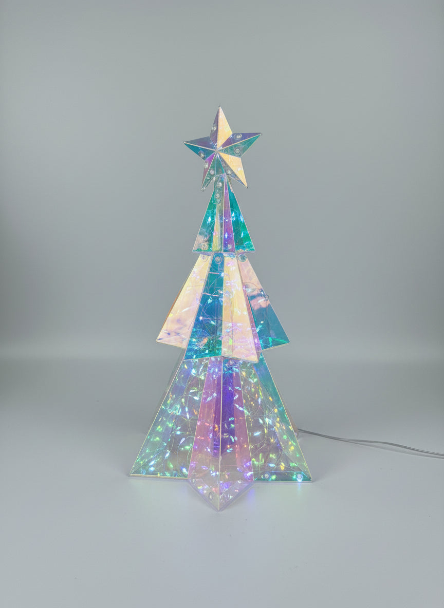 Árvore de Natal Luz em LED c/USB - 30cm