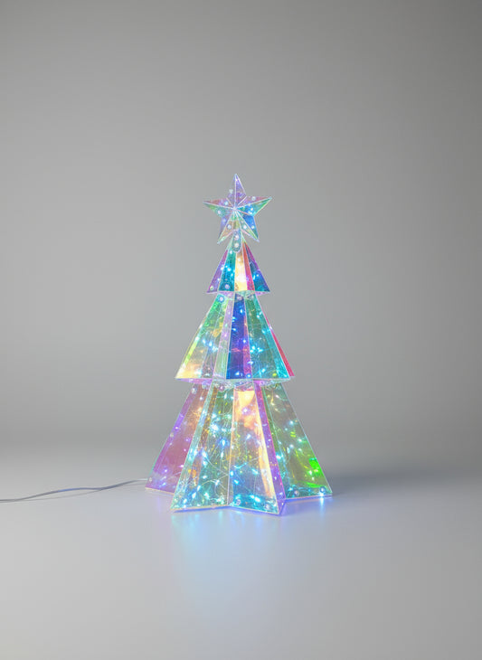 Árvore de Natal Luz em LED c/USB - 30cm