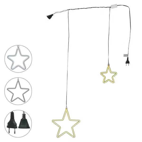 Cortina Estrela com 2 Estrelas