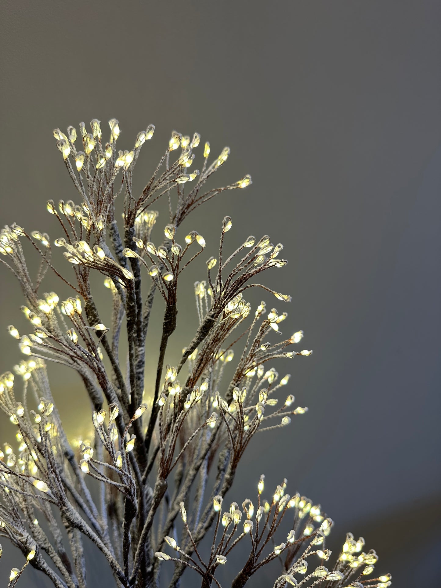 Árvore de Mesa 520 Leds Fio de Fada Neve
