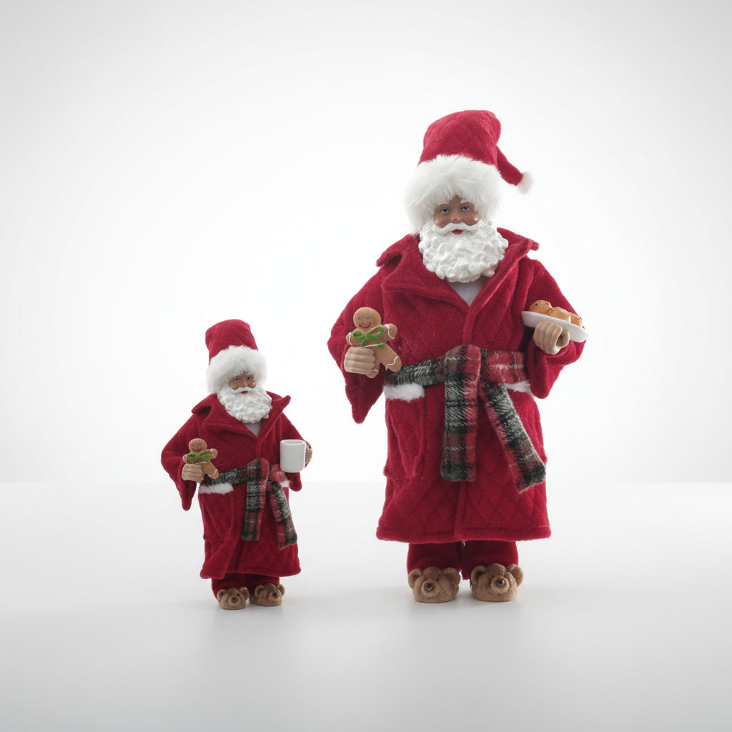 Papai Noel Pijama com Biscoitos Casa de Paetê