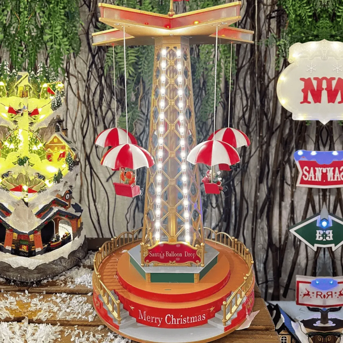 Torre-Paraquedas-Cenario-Natal-Parque-de-Diversoes