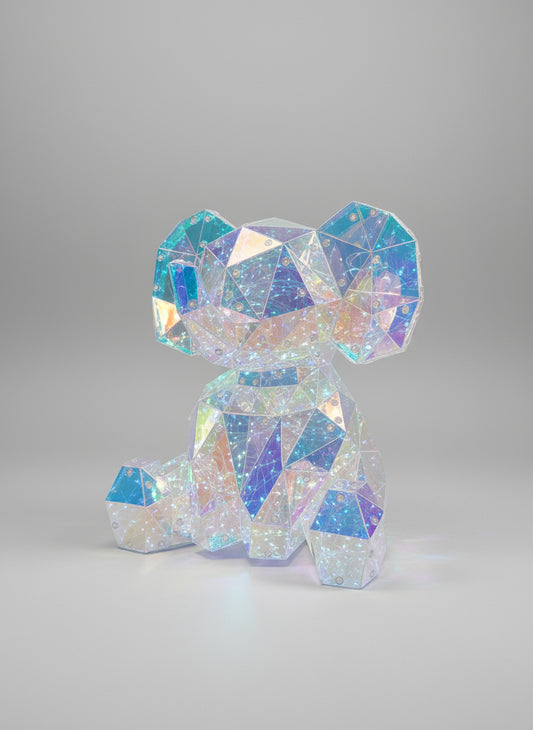 Elefante Holográfico em Led c/USB