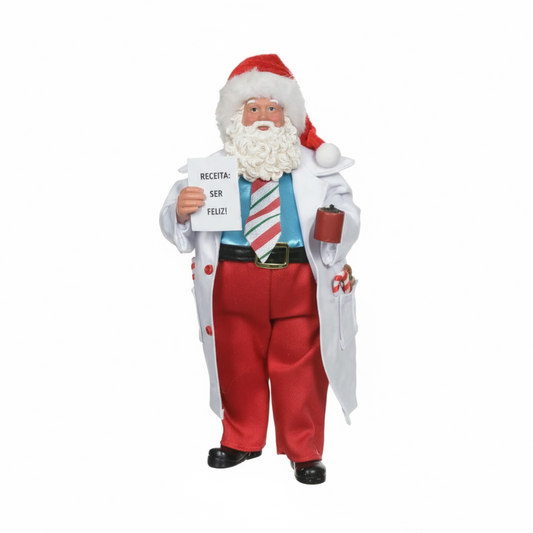 Papai Noel Médico Colecionável