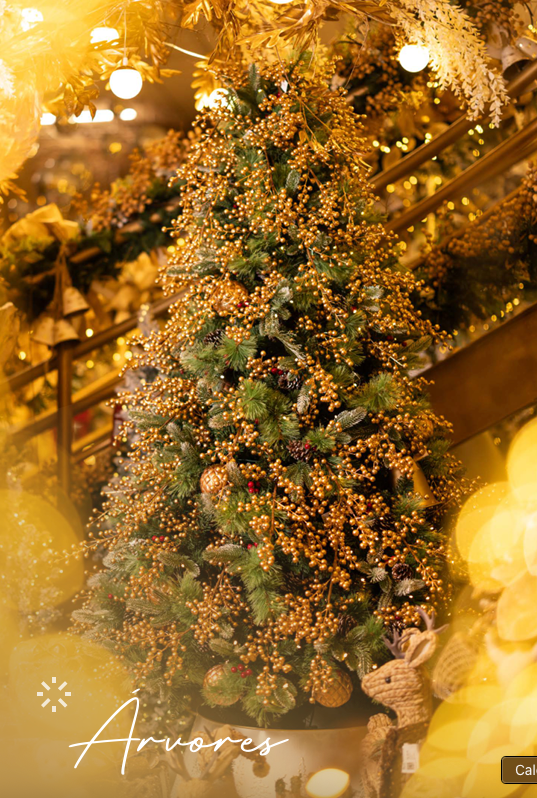 Coleção Arvore de Natal Casa de Paete