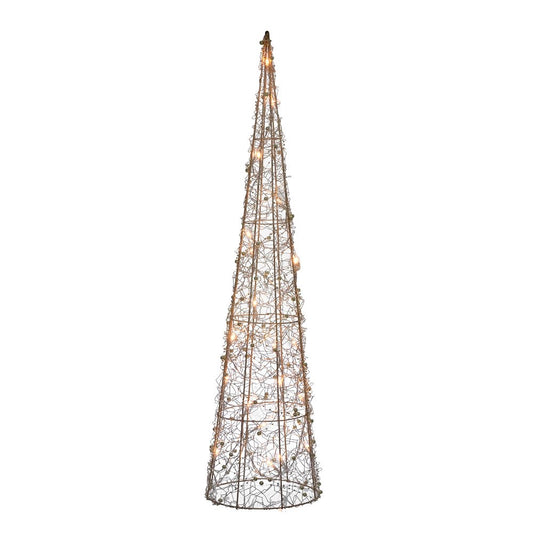 Arvore Natalina com Luz Dourado