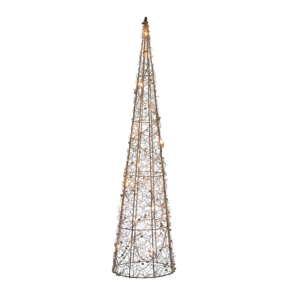 Arvore Natalina com Luz Dourado