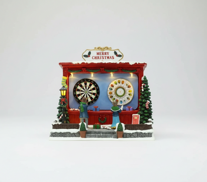 Barraca Natalina Tiro ao Alvo com Luz – 22cm