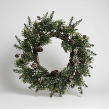 Guirlanda Natal c/ Pinha Verde 55cm