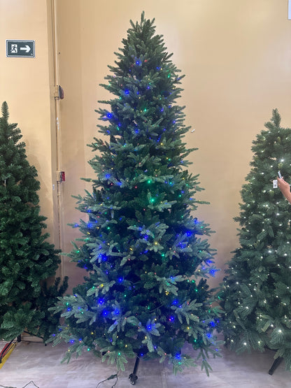 Árvore de Natal Dubai Tamanho Progressivo 3488 tips c/ 800 dual LED