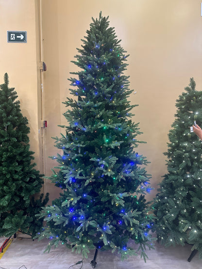 Árvore de Natal Dubai Tamanho Progressivo 3488 tips c/ 800 dual LED