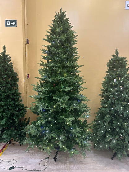Árvore de Natal Dubai Tamanho Progressivo 3488 tips c/ 800 dual LED