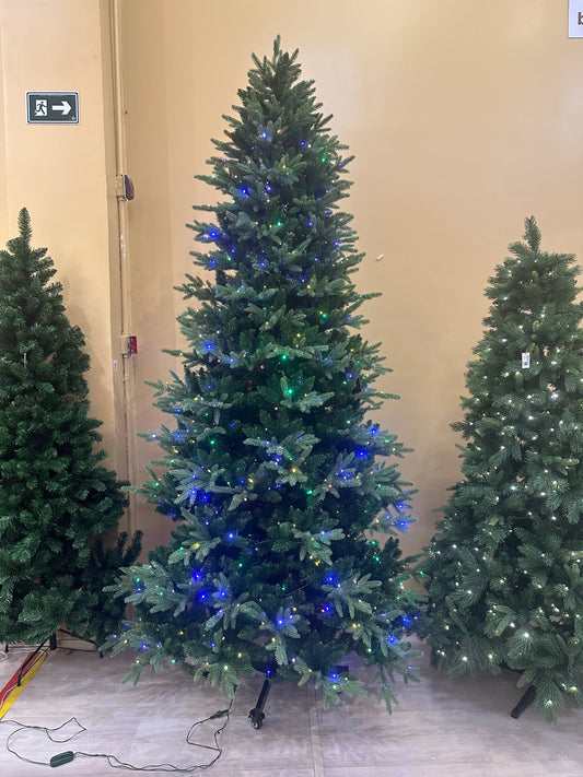 Árvore de Natal Dubai Tamanho Progressivo 3488 tips c/ 800 dual LED