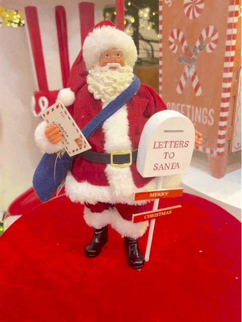 Papai Noel Carteiro Casa de Paete gif