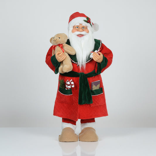 Papai Noel de Pijama em Pe Casa de Paete