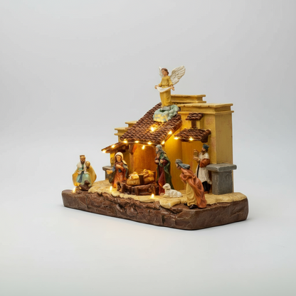 Vila Natalina Presépio com Som, Luz e Movimento