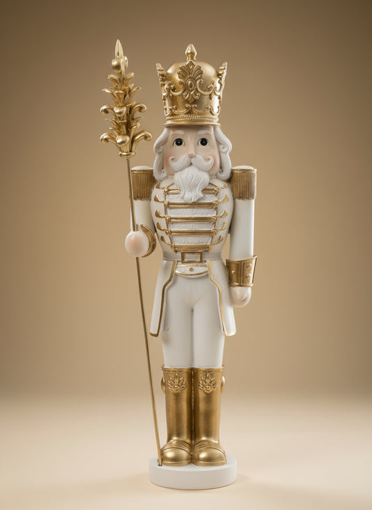 Quebra-Nozes Dourado 39cm