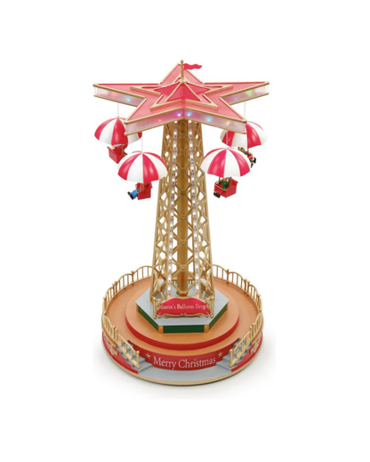 Torre Paraquedas Cenario Natalino Parque De Diversões