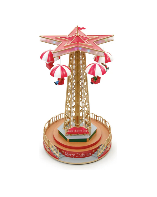 Torre Paraquedas Cenario Natalino Parque De Diversões