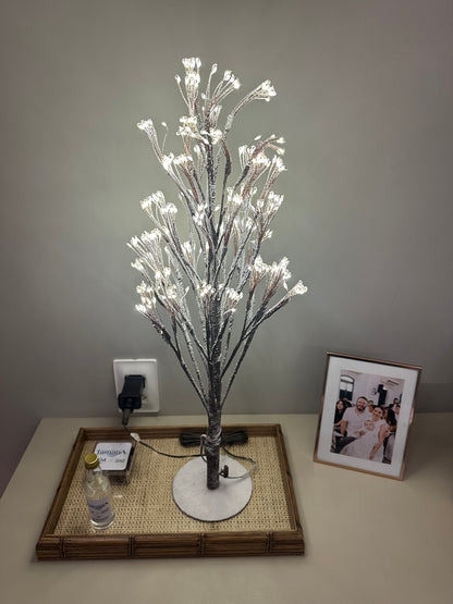 Árvore de Mesa 520 Leds Fio de Fada Neve