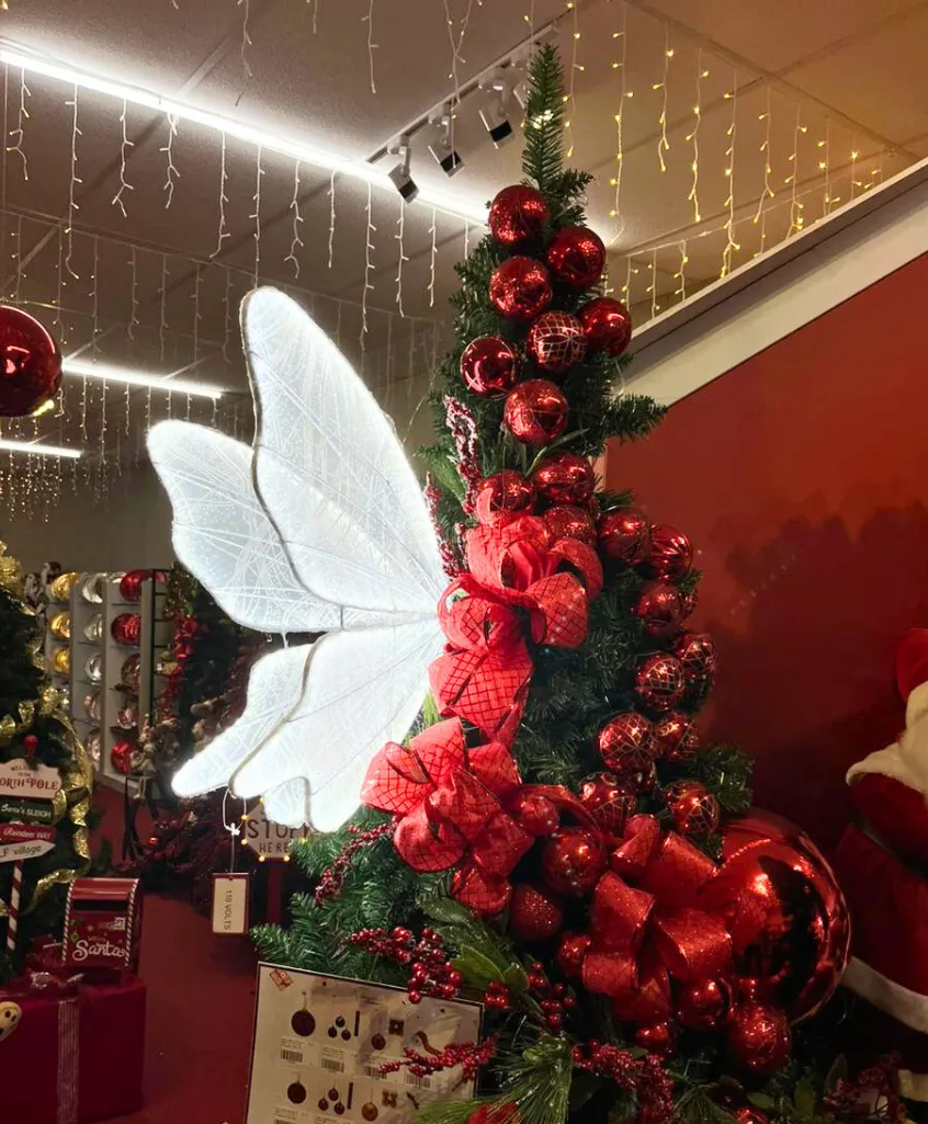 Borboleta Árvore de Natal em LED - 60cm