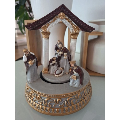 Presépio Musical Natalino 18cm