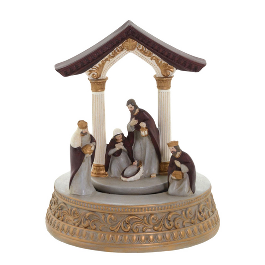 Presépio Musical Natalino 18cm